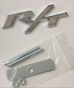 Silver RT Badge Emblem for Grill See All 12 pix Sold Separately SHIPPING AVAILABLE