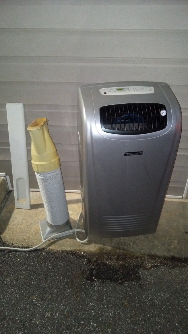 Everstar 10000 BTU Portable Air Conditioner BLOWS FRIGID FREEZING COLD AND whisper Quiet
