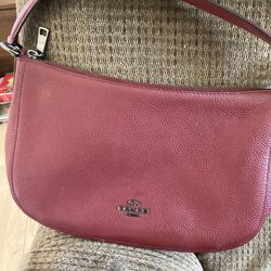 Coach Bag With Cross Body Strap 