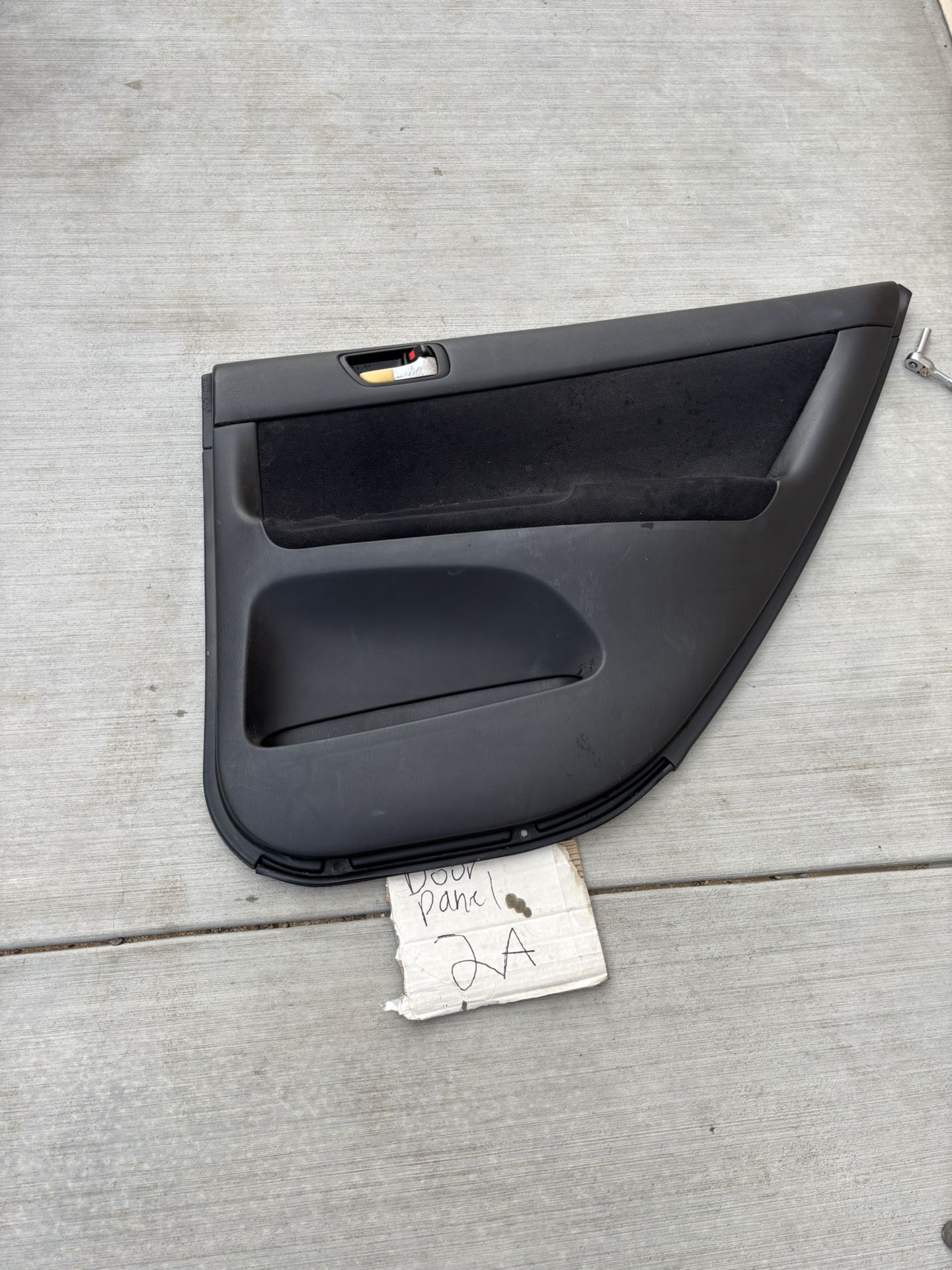 2003 Toyota Camry Passenger Rear Door Panel