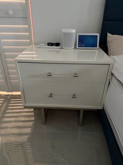 City Furniture (City Home) — Cortina White Nightstand — $100 Each — Available for Pick-Up August 21