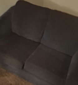 MINI small Dark Blue Sofa