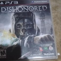 PS3 Dishonored Video Game