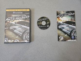 Need For Speed Most Wanted Nintendo GameCube