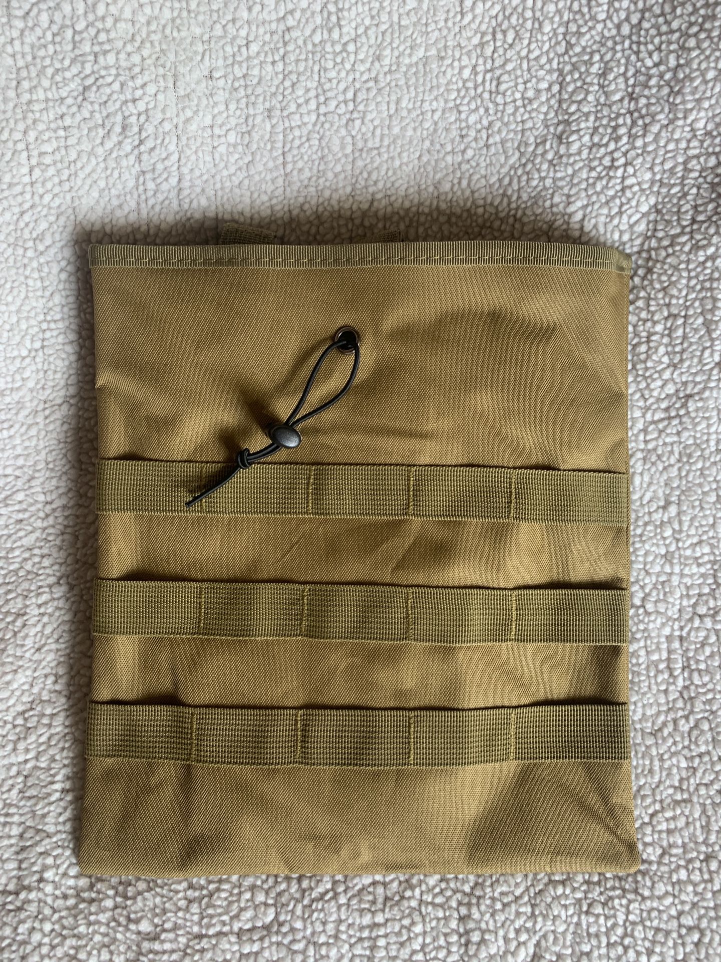 Molle Document Protector 11.5”L x 10.25”W, Brown
