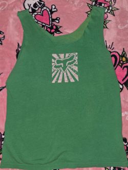 Fox Racing Green Tank Top