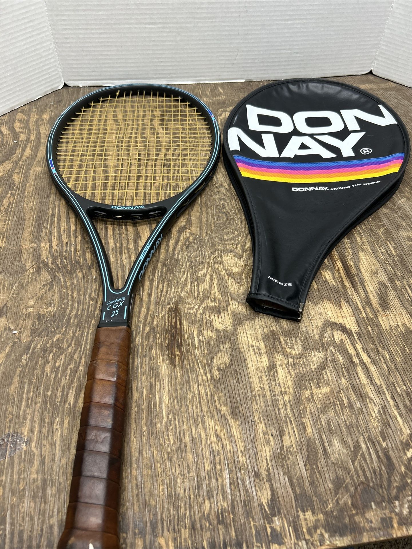 Donnay Graphite CGX 25 Light 5 Tennis Racquet 4 5/8" Grip W/ Cover