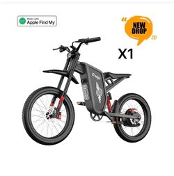 freego 3000W X1 Series Agile All-Terrain Electric Dirt Bikes with Pedals
