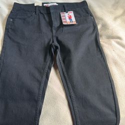 Levi’s Boys Skinny Black Jeans 