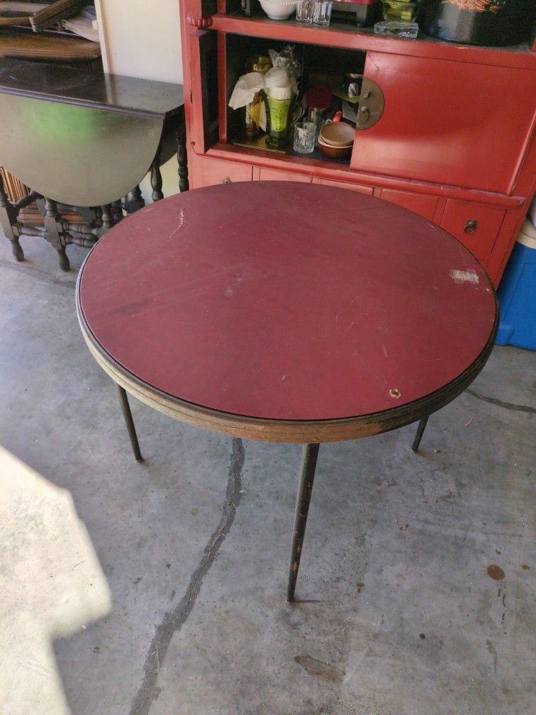 Vintage Card Table