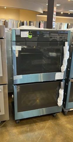 Stainless Steel Double Wall Oven 30 Inch Wide Ge Profile With Swing Doors