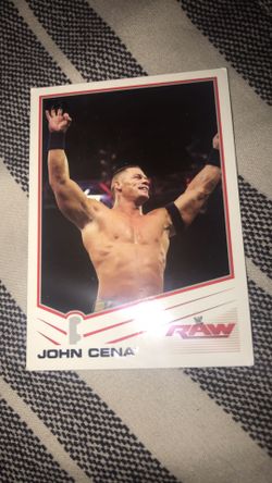 John cena wwe card