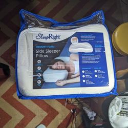 SleepRight Side Sleeper Travel Pillow Size Small