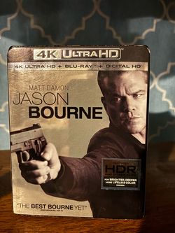 Jason Bourne 4k Blu-ray