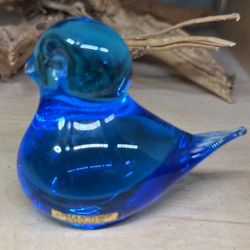Vintage Mantorp Sweden Figurine -bluebird of happiness