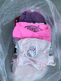 Bag of Winter Girl Clothes