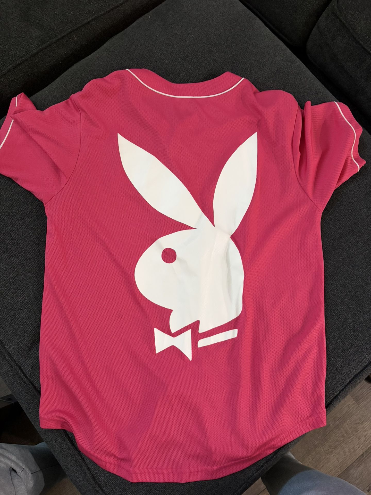 Playboy Baseball Jersey Style Shirt
