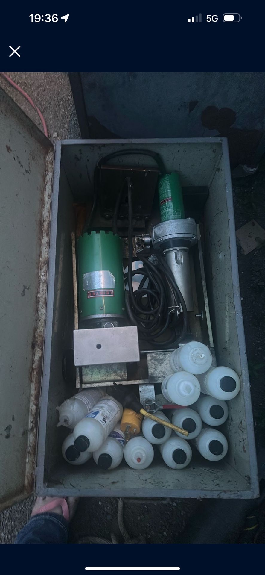 Leister Roofing PVC Welder