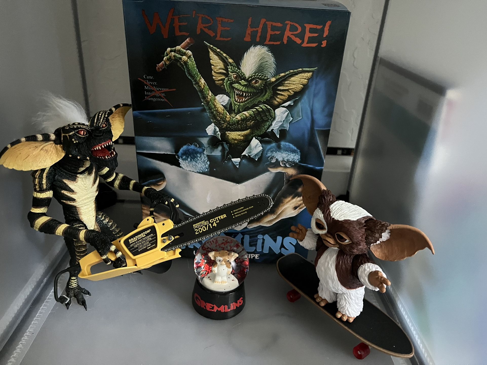 NECA gremlins Set.