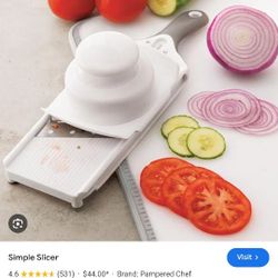 Pampered Chef Simple Slicer 