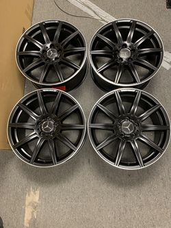Aftermarket 19” E63 Amg Style Wheels For Mercedes  C Class E Class W212 E350 C300