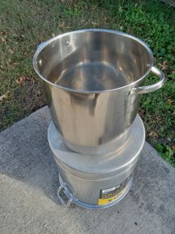 Heavy-Duty Stainless Steel Stock Pot