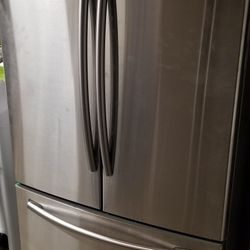 SAMSUNG FRENCH DOOR REFRIGERATOR WORKS GREAT 