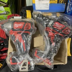 Milwaukee Impact Driver And Drill (tools Only )