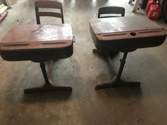 School Desks Antique $75 each BO