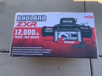 Badland 12,000 Lb. Truck Trailer Winch