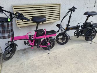 HIS AND HERS EBIKES!