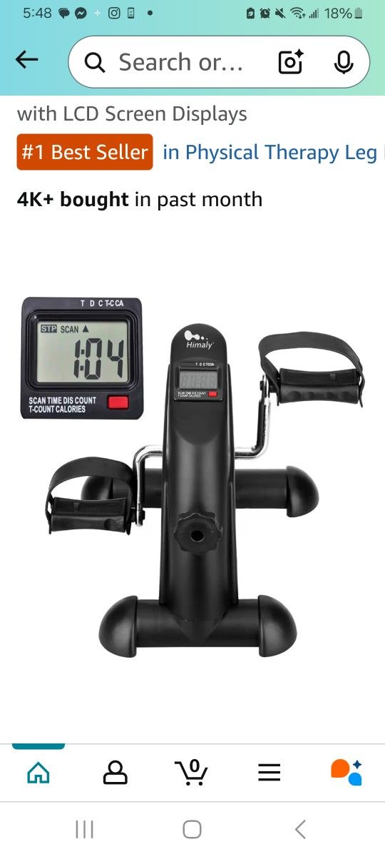 Mini Exercise Bike