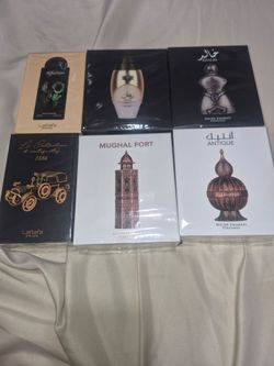 Lattafa & Niche Emarati Perfume Bundle – 6 Boxes