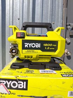 Ryobi 1800 PSI 1.2 Gpm Corded Electric Pressure Washer