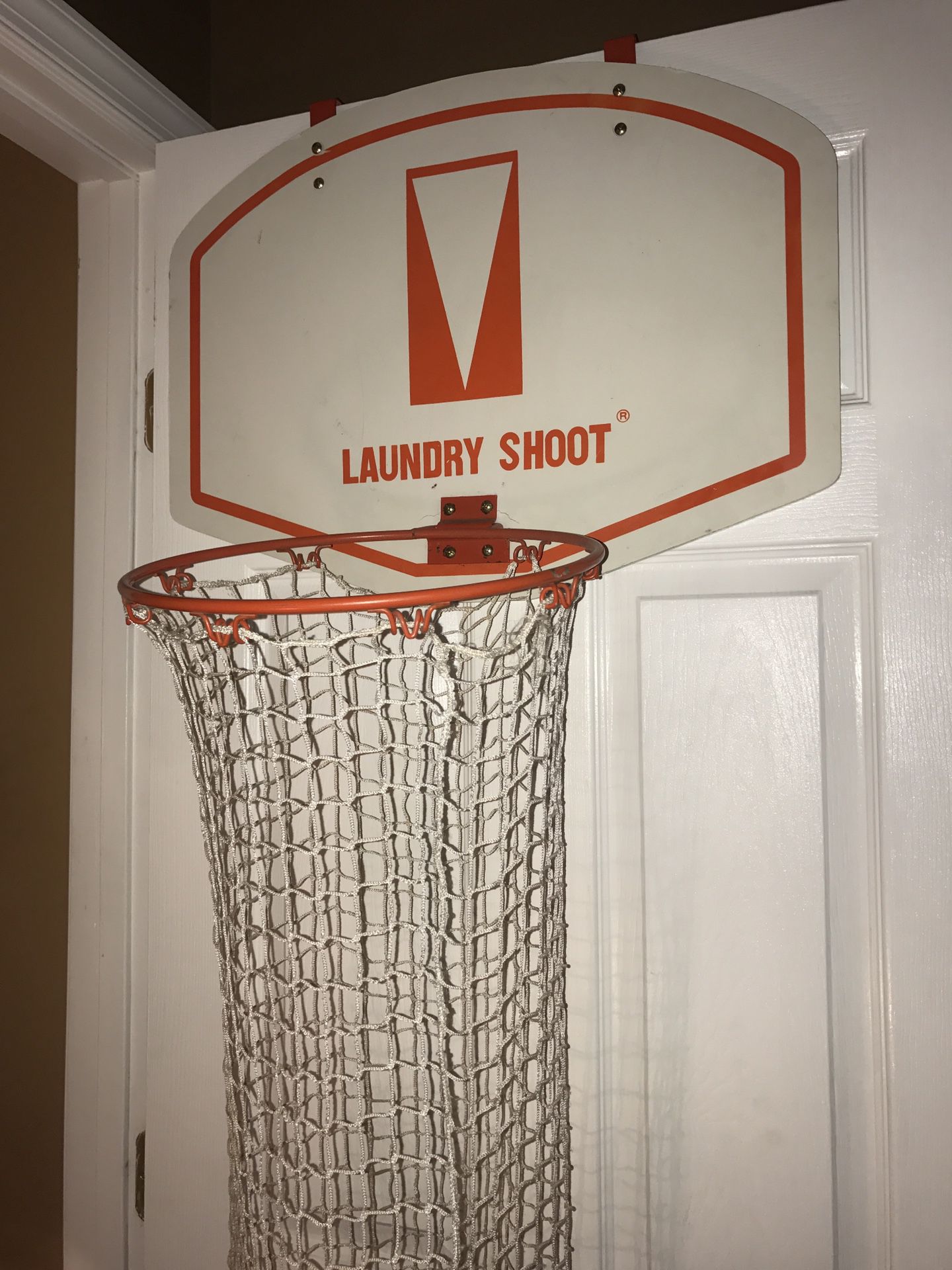 Hanging Basketball Hoop Laundry Basket
