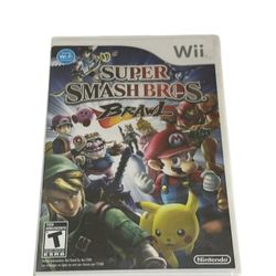 Super Smash Bros Brawl Nintendo Wii Brand New Factory Sealed