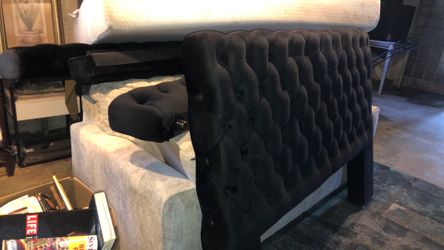 Queen size BEDFRAME and mattress