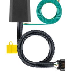 CURT 56420 Vehicle-Side Custom 4-Pin Trailer Wiring Harness, Select Hyundai Palisade, Santa Fe, Kia Telluride