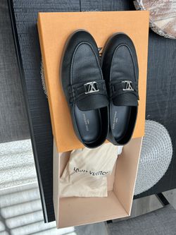 louis vuitton black loafer