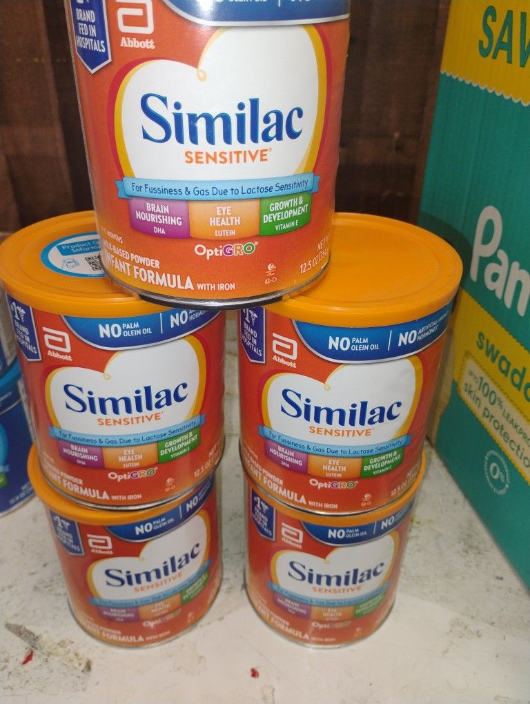 5 Similac Sensitive