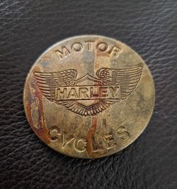 Harley-Davidson Motor Cycles Brass Coin Token