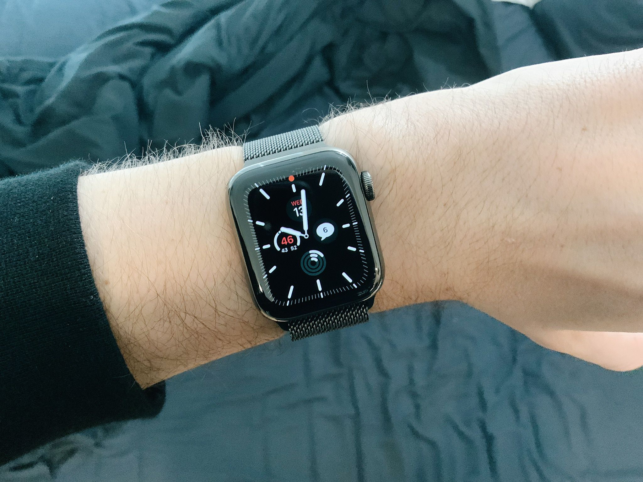 Apple Watch Series 6 Graphite Stainless Steel - 40mm with