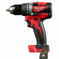 New Milwaukee M18 18-Volt Lithium-Ion Brushless Cordless 1/2 in. Compact Drill/Driver (No Battery)