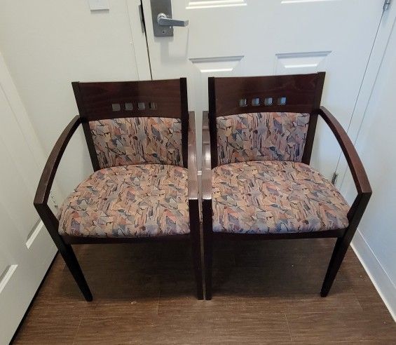 Real Quality. Two Beautiful Matching Chairs.