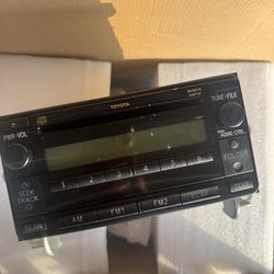 Toyota OEM radio Unit