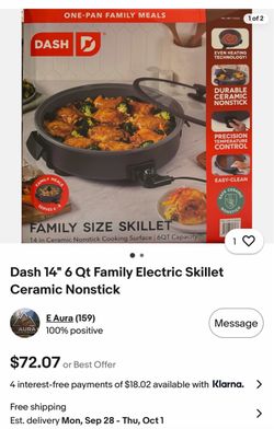 Electric skillet