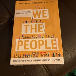 We The People Thirteenth Essentials Edition