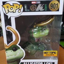 Marvel Alligator Loki Funko Pop #901 Hot Topic Exclusive