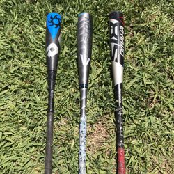 Easton, Louisville, Demarini Baseball Bats