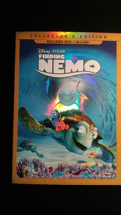 Finding Nemo Disney Pixar Bluray DVD Collector's Edition